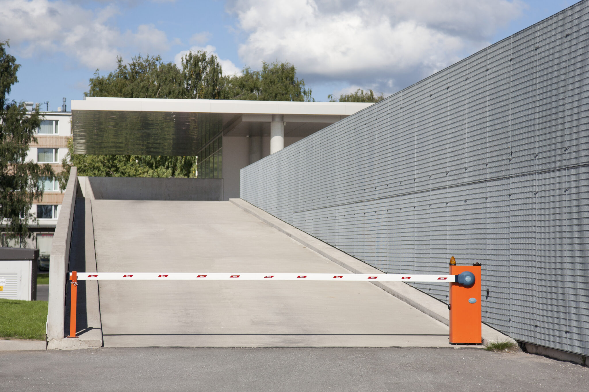 Estonia,Parking Lot Entrance Ramp